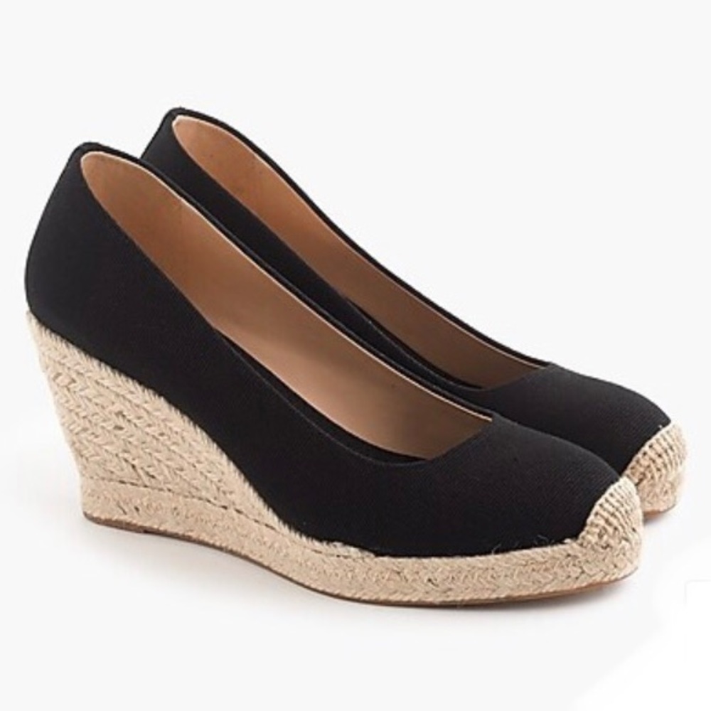 J.Crew Seville espadrille wedges